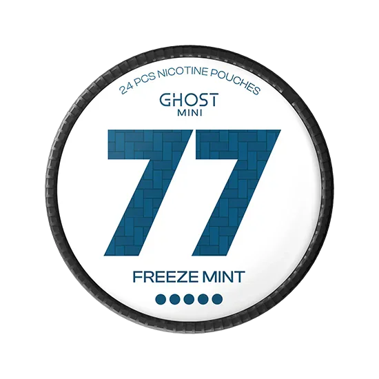 77 GHOST mini Freeze Mint - 20mg