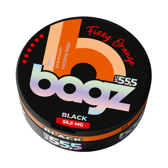 BAGZ Fizzy Orange Black 55.5mg