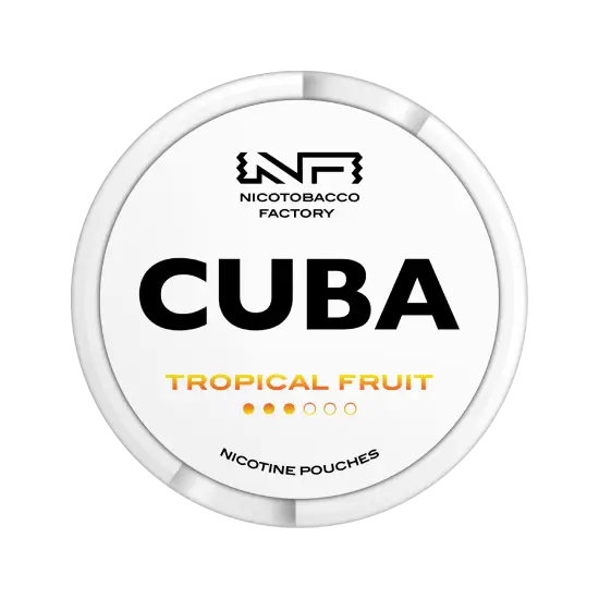 Cuba White Tropical Fruit - 10.2mg