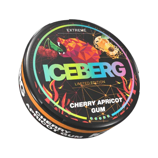 ICEBERG Cherry Apricot Gum - 150mg