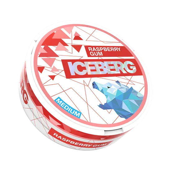 ICEBERG Raspberry Gum Medium - 12mg