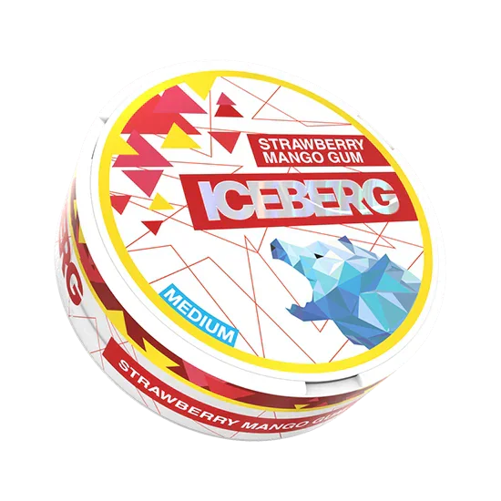 ICEBERG Strawberry Mango Gum Medium - 12mg