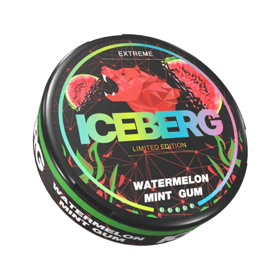 ICEBERG Watermelon Mint Gum - 150mg