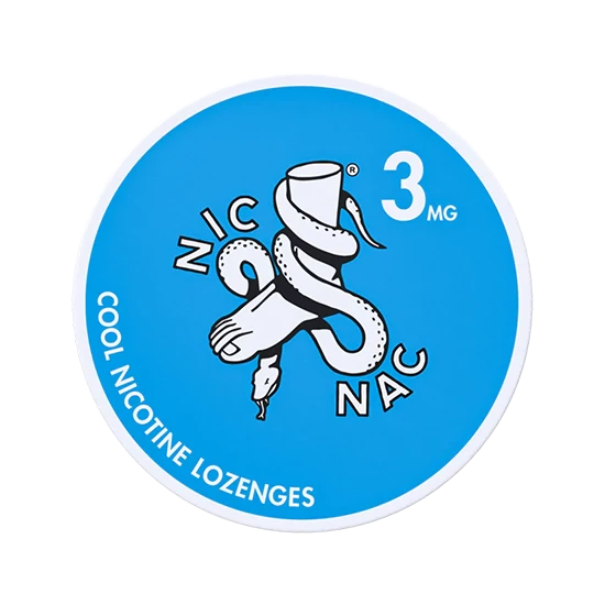 NIC NAC Cool - 3 mg Nicotine lozenges