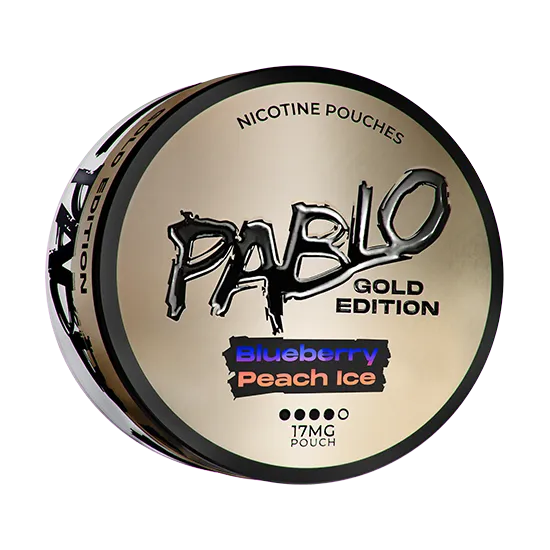 PABLO Gold Edition Blueberry Peach Ice - 17mg